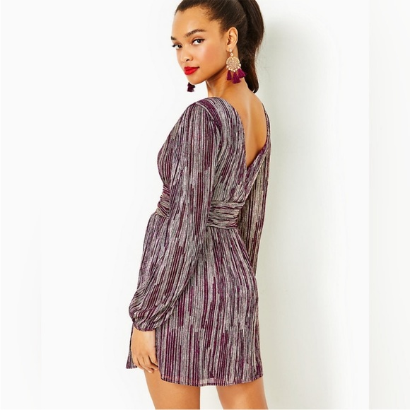 BNWOT! Lilly Pulitzer Riza Romper Dress, size medium - Picture 3 of 7